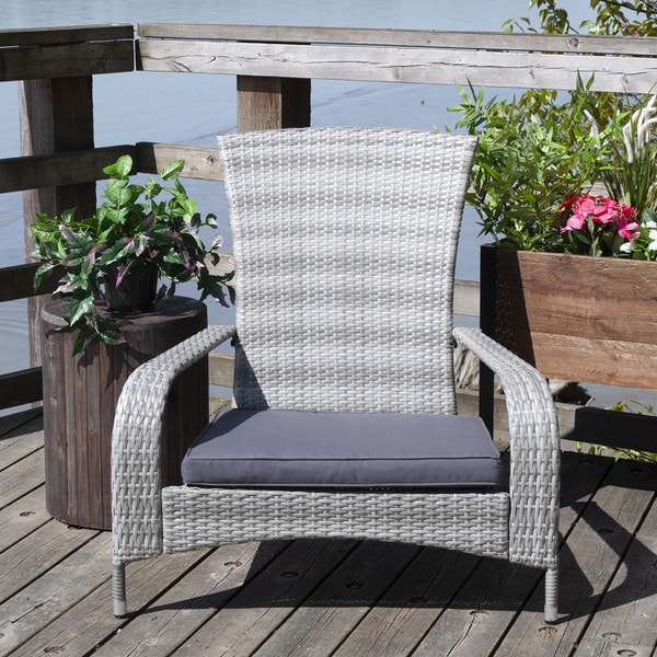 Light grey muskoka chair